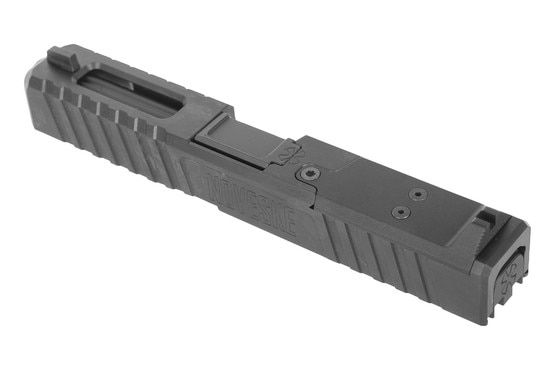 Noveske Rifleworks DM Slide and Barrel Set Fits GLOCK 19 Gen 3 and has deep slide serrations